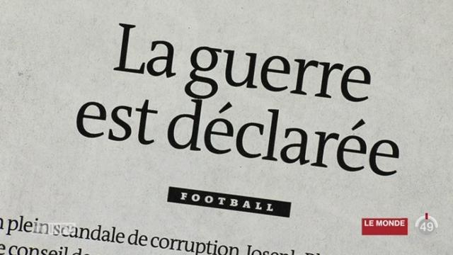 FIFA: la presse revient largement sur la réélection de Sepp Blatter