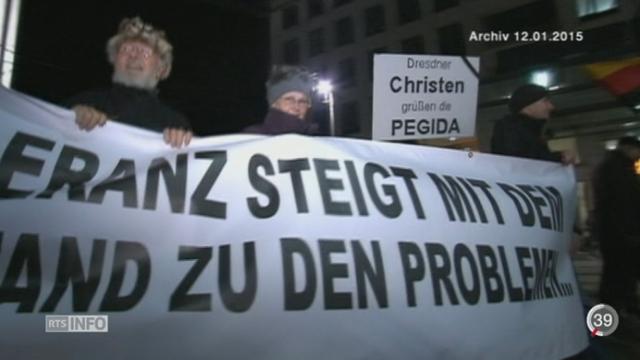 Allemagne: chaque lundi est marqué par la marche de Pegida