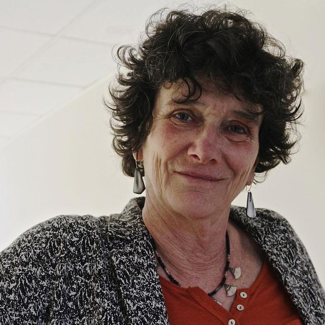 Isabelle Autissier, navigatrice et écrivaine, en 2015. [RTS - Charles Sigel]