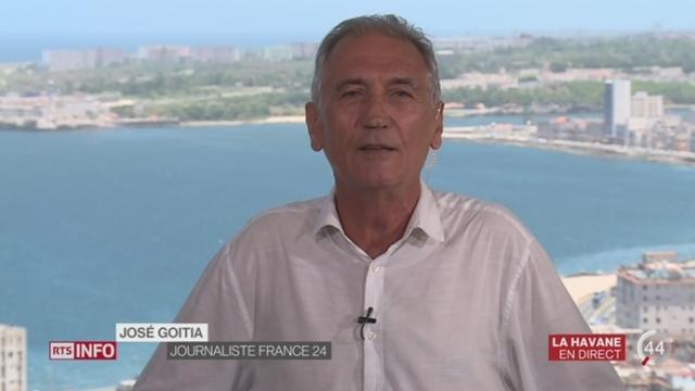 Visite de François Hollande à Cuba: les observations de José Goitia, journaliste France 24, à la Havane