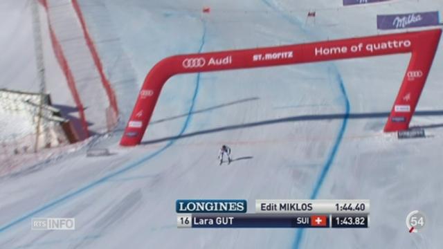 Ski alpin: Lara Gut a signé sa deuxième victoire cette saison