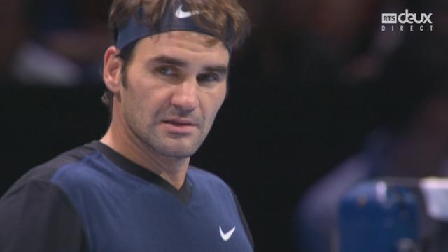 Roger Federer (SUI) – Thomas Berdych (CZE) (6-4, 3-0): le numéro 3 mondial break à nouveau
