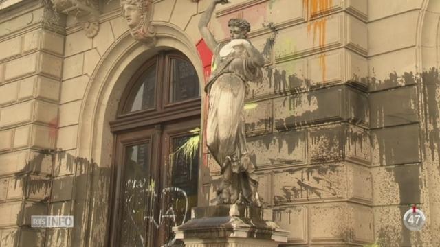 Une manifestation interdite a dégénéré à Genève