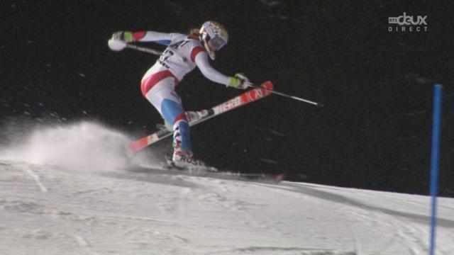 Slalom dames, 2e manche: Michelle Gisin (SUI)