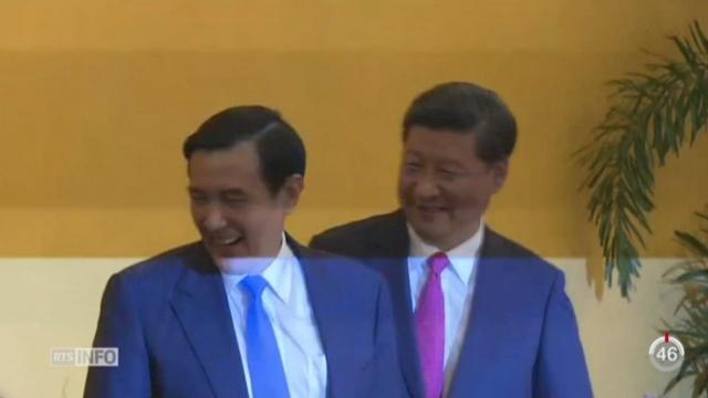 Singapour: les présidents taïwanais et chinois marquent l’Histoire