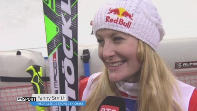 Skicross: Fanny Smith remporte la troisième place sur le parcours autrichien