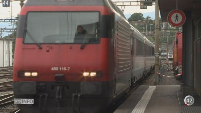 Un incendie dans la gare de Lausanne perturbe fortement le trafic ferroviaire