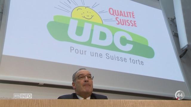 Candidats UDC au Conseil fédéral: l’UDC a dévoilé ses trois candidats