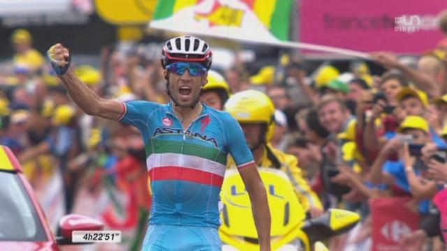 19e étape: victoire de Vincenzo Nibali talonné par Quintana et Froome