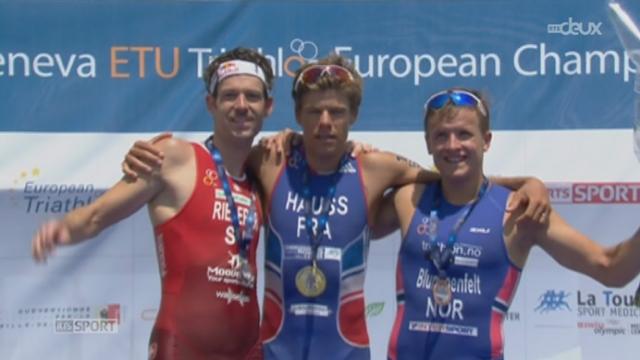 Triathlon - Championnats d’Europe: le Zurichois Sven Riederer a décroché la médaille d’argent à Genève