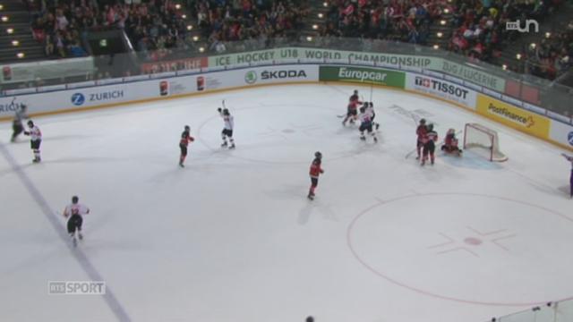Hockey: l’équipe de Suisse M18 s’est inclinée 5-2 face au Canada