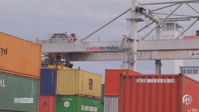 Les exportations suisses reculent de 5,2%