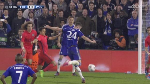 1-8, Chelsea - Paris SG (1-0): ouverture du score pour les Blues de Gary Cahill qui fusille le gardien au point de penalty