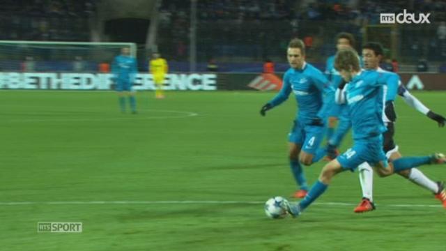 Gr. H, Zenit St-Pétersbourg - Valence CF (2-0): victoire du Zenit qui conforte sa place de leader