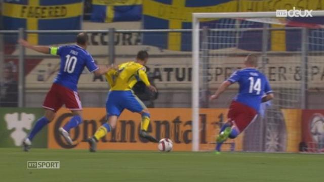 9-G. Liechtenstein - Suède (0-2)