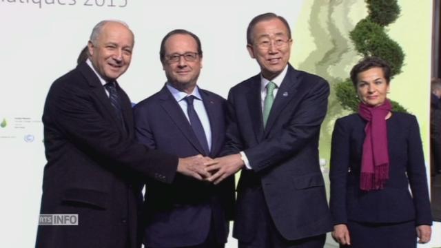 Séance photo avant l'ouverture de la COP21
