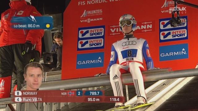 Finale, petit tremplin mixtes: la Norvège remporte la médaille d’argent