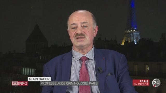 Attentats de Paris: les précisions d’Alain Bauer, professeur de criminologie, depuis Paris 1-2