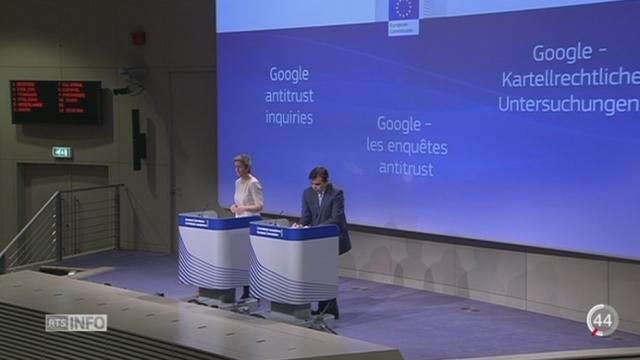 La Commission européenne s'attaque au mastodonte Google