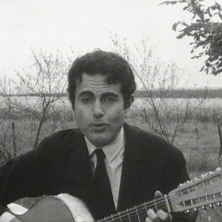 Le chanteur français Guy Béart en 1966. [RTS]