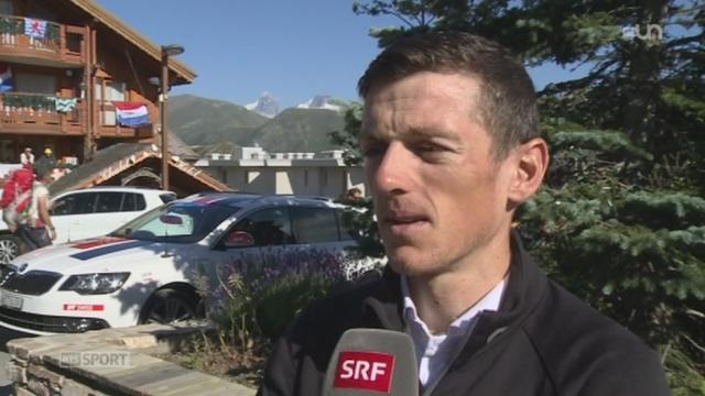 Cyclisme - Tour de France: le Suisse Mathias Frank est entré dans le top 10
