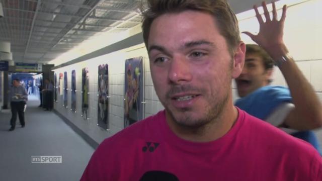 L'interview de Wawrinka perturbée par le passage Federer