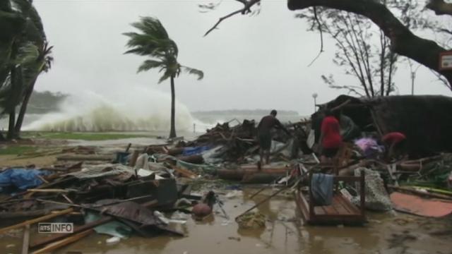 Nombreux dégâts causés par un cyclone à Vanuatu