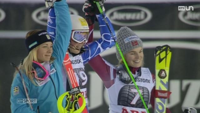 Ski: la Slovaque Petra Vlhova remporte sa première victoire en slalom à Are