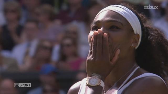 Tennis - Wimbledon: Serena Williams remporte son 6e titre sur le gazon de Wimbledon