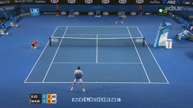 Tennis: Stan Wawrinka n'a finalement rien pu faire contre Novak Djokovic en demi-finale à Melbourne