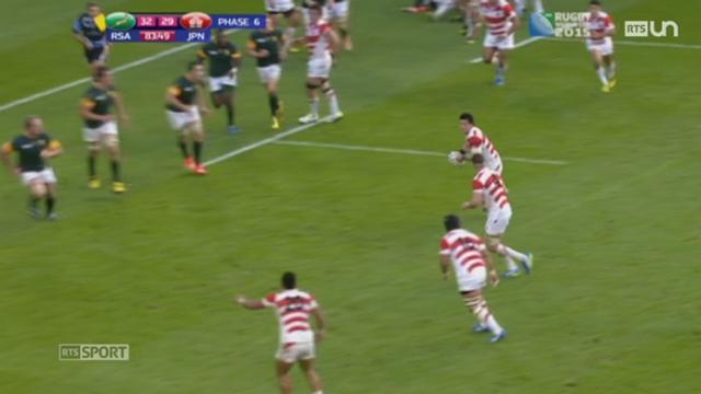 Rugby- Coupe du monde: le Japon réalise la première sensation du tournoi contre l'Afrique du Sud (34-32)