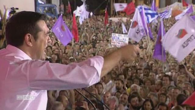 Alexis Tsipras galvanise ses electeurs a deux jours du scrutin