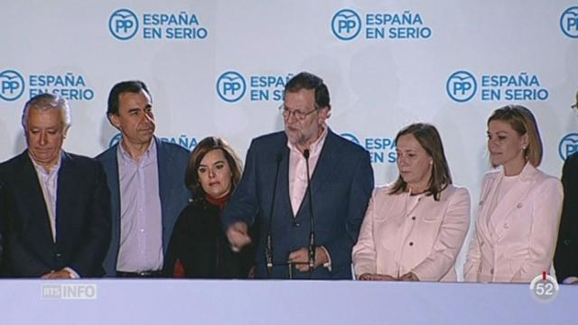En Espagne, le parti de Mariano Rajoy remporte les élections