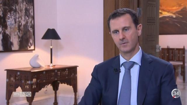 Syrie: Bachar el-Assad soutient les frappes russes