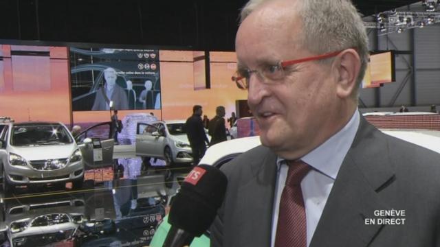 François Launaz, président auto-suisse, association des importateurs suisses d'automobiles. [DR]