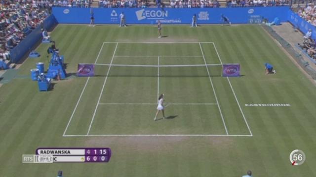 Tennis - WTA Eastbourne: Belinda Bencic a remporté son premier titre sur le circuit professionnel