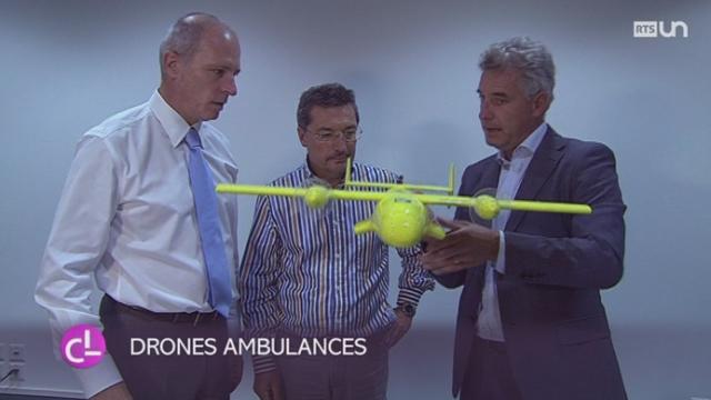 TI: l’idée de drones ambulances a été développée par le canton