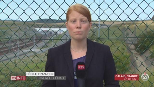 Afflux croissant de migrants: les explications de Cécile Tran-Tien à Calais