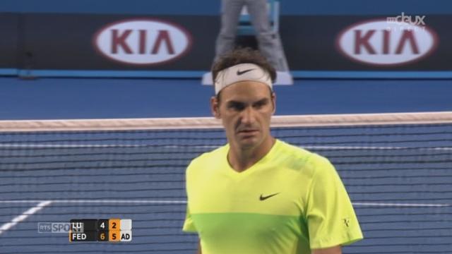 1er tour Federer-Lu (6-4, 6-2): deuxième manche facile pour Fedex
