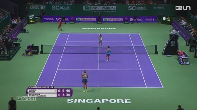 Tennis - WTA Masters: Martina Hingis et Sania Mirza finissent la saison en beauté