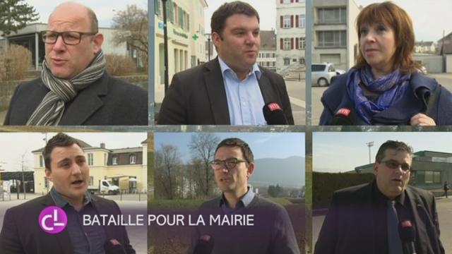 JU: six candidats s'affrontent pour remplacer Pierre Kohler à la mairie de Delémont