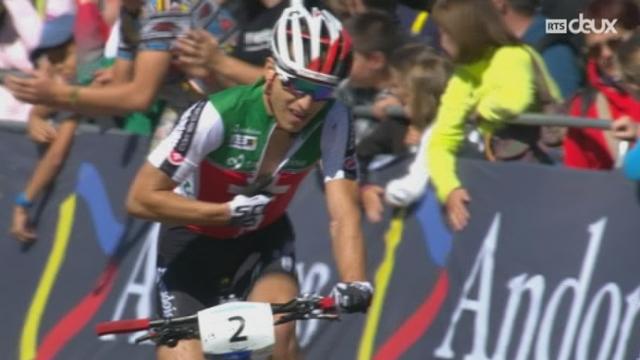 Championnats d’Europe en Andorre. Jolanda Neff s’effondre, Nino Schurter fête son 4e sacre