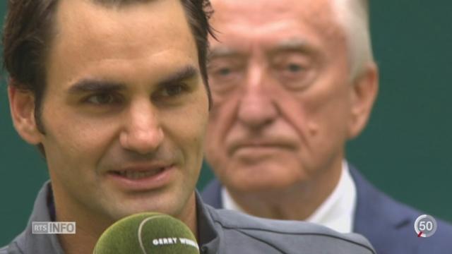 Tennis - Tournoi de Halle: Federer a remporté le tournoi face à l'Italien Andreas Seppi