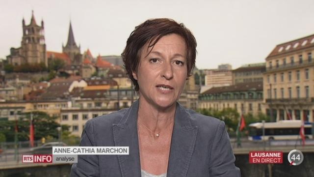 Candidature d’Olivier Français au conseil des Etats: les précisions d’Anne-Cathia Marchon, à Lausanne