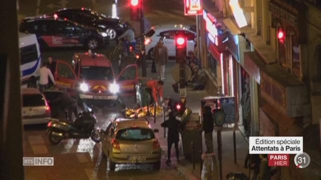 Attentats de Paris: les attaques ont causé la mort d’au moins 128 personnes