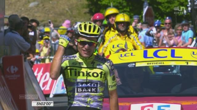 11e étape (Pau - Cauterets - Vallée de Saint-Savin): 3e victoire sur les routes du Tour de France pour Majka devant Dan Martin et Bourman