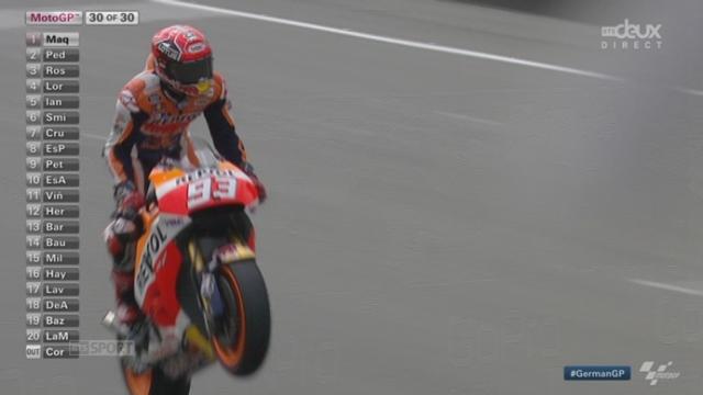 MotoGP. Arrivée: Marquez, imbattable, devance Pedrosa et Rossi