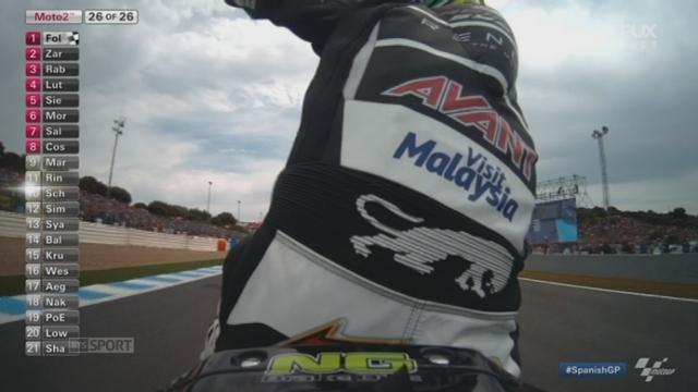 Moto2: victoire de J. Folger (GER) devant J. Zarco (FRA) et T. Rabat (ESP)