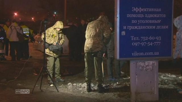 Explosion à Kharkiv, en Ukraine