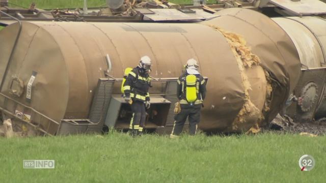 Accident de Daillens: les 50 tonnes d'acide chlorhydriques n'ont pas été transportées dans les règles